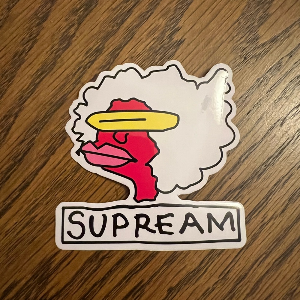 Supreme Ramm Head Mark
Gonzales Sticker